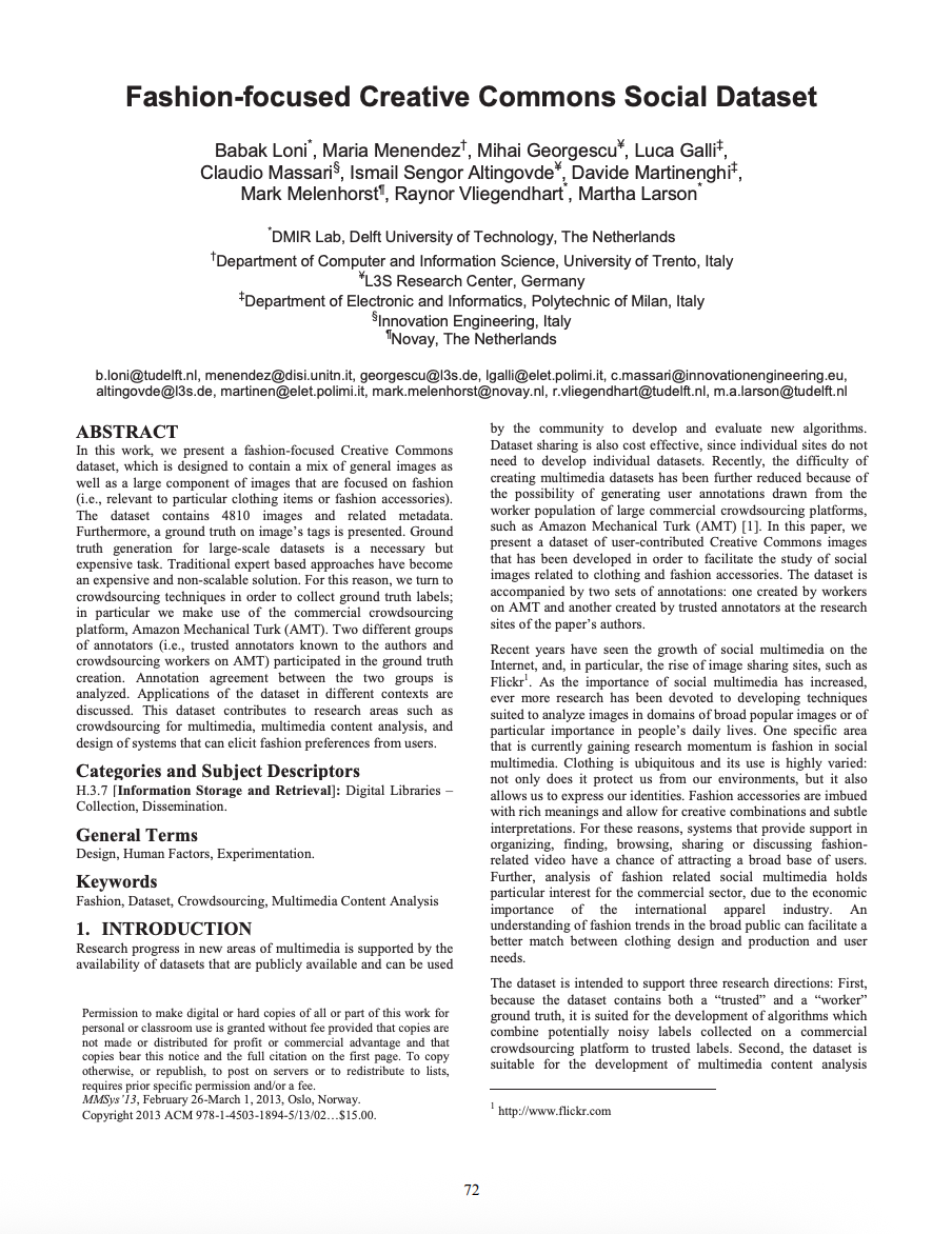 Crowdsourcing for multimedia&nbsp;search